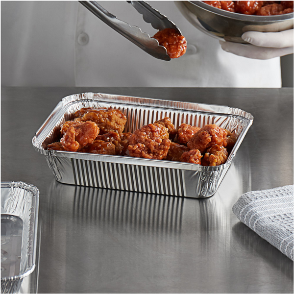 2.25 lb. Oblong Take-Out Container - (500/case)
