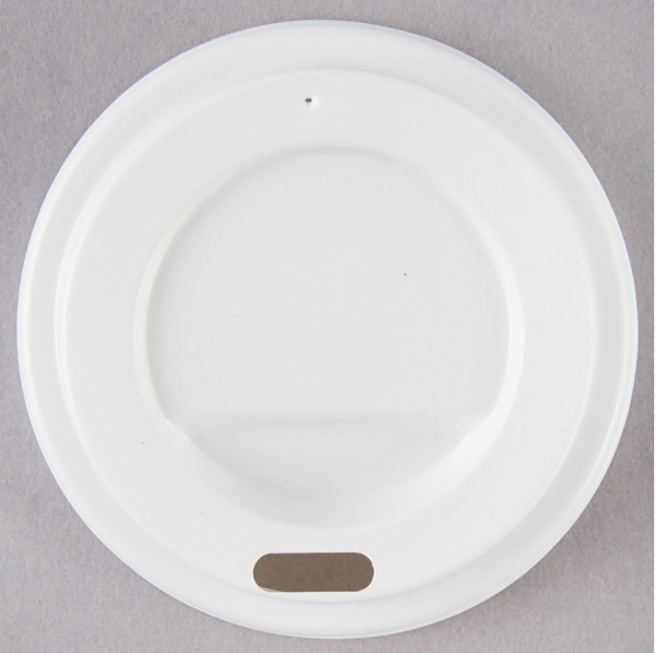 4 oz. White Hot Paper Cup Lid - (1,000/case)