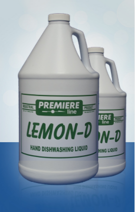 Elite Shield - 1 Gallon Lemon-D Dishwashing Soap - (4/case)