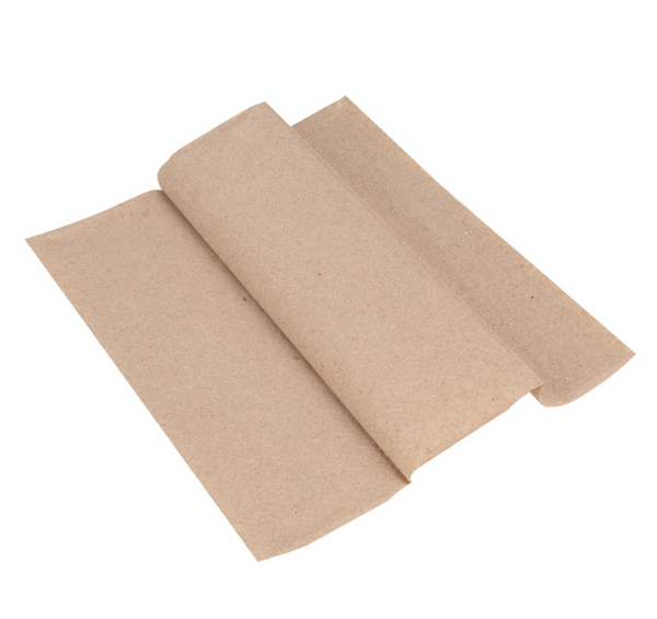 Premium Natural Kraft M-Fold (Multifold) Towel - (4,000/case)