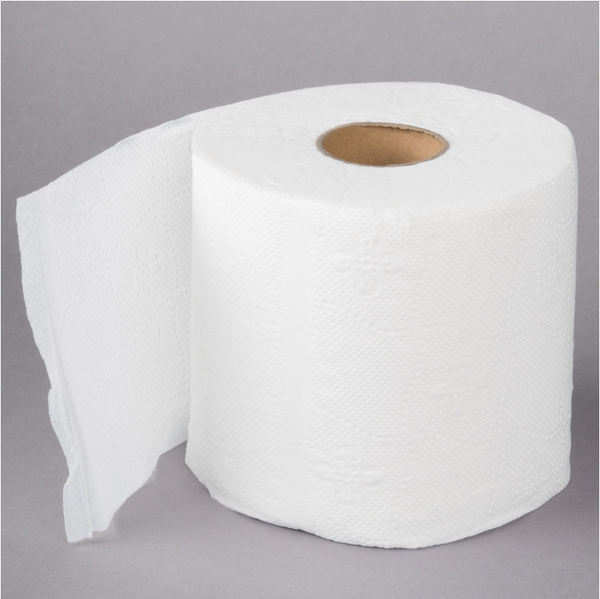 2-Ply Standard 500 Sheet Toilet Paper Roll - (96/case)